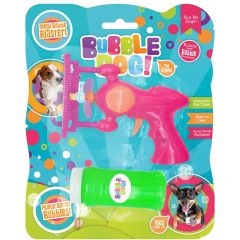 Bubble Dog. Bubbelpistol Jordnötssmör L. Elektrisk såpbubbelpistol för hund. 