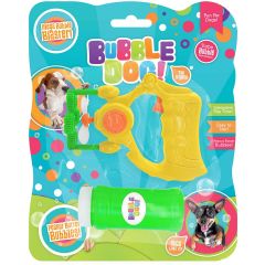 Bubble Dog. Bubbelpistol Jordnötssmör S. Elektrisk bubbelblåsare för hund. 