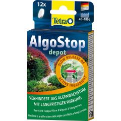Tetra AlgoStop Depot 12 tab. Långtidsverkande algmedel.