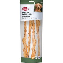Trixie. Denta Fun Kaninsticks 100 g. Glutenfria tuggpinnar med kyckling.