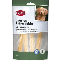 Trixie. Denta Fun Puffade Tuggpinnar. Tuggpinnar med kyckling.
