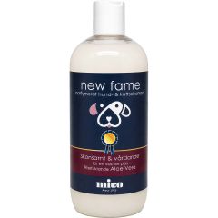 Mico. New Fame Schampo Parfymerat. Veganskt schampo till katt och hund. 