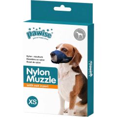Pawise Munkorg Nylon XS. Mjuk och lätt munkorg av nylon.