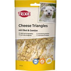 Trixie. Ost Trianglar 80 g. Vegetariskt godis med frukt och grönsaker.