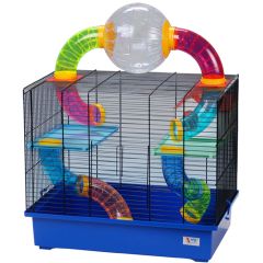 WD-IMPEX. Hamsterbur Oskar. Hamsterbur med flera aktivitetsnivåer.