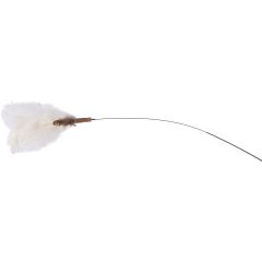 Flamingo. Vippa Dangler Nina 61-186 cm. Lång vippa med matatabi och fjädrar.