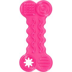 Flamingo. Hundleksak Missy Treat Bone. Fyll med godis för extra aktivering.