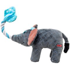 Kong Bendeez Elephant. Quiltad elefant med pip och rep.