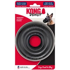 Kong Extreme Donut M/L. Extra tålig donut i naturgummi.