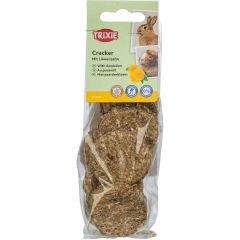 Trixie. Crackers Maskros 150 g. Krispigt godis med maskros för smådjur.