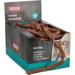 Trixie. Picknicks Tuggsalami Vilt. Lufttorkad salami korv med viltkött.