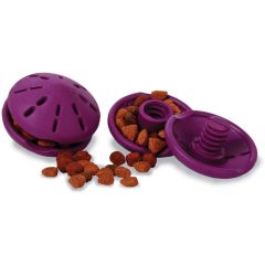 Aktivitetsleksak som snurrar ut godis när hunden leker