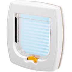 Ferplast Swing 1 Vit. Lucka med manuell 2-vägs låsning