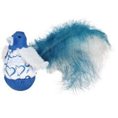 Kattleksak Ice Fågel m Fjädrar