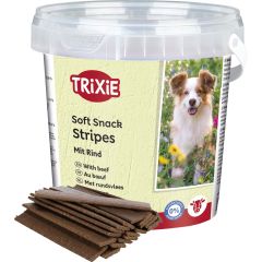 Trixie. Soft Snack Happy Stripes 500g. Mjuka stripes med smakrik oxkött.