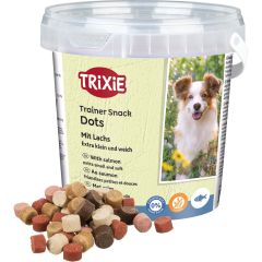 Trixie. Mini Trainer Dots 500g. Mjuka träningsgodis med lax.